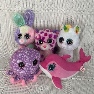 Ty Beanie Babies Bundle of *5* Animals